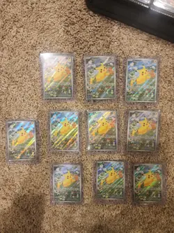 Pokemon TCG SV: Scarlet & Violet Promo Cards #088 Pikachu NM set of 10 - Image 1