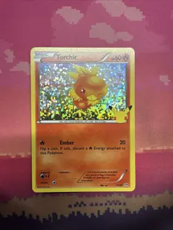Pokemon Card Torchic McDonald's 2021 Holo 11/25 Near Mint - Image 1
