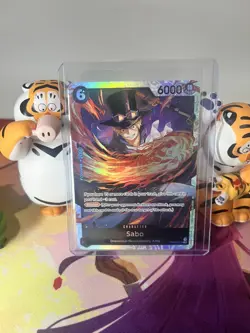 Sabo - PRB02-014 - SR The Best Vol. 2 One Piece TCG Card - English - NM /M - - Image 1