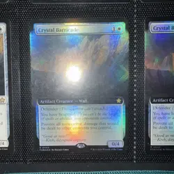 Crystal Barricade (Extended Art) Foundations FOIL - Image 1