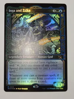 MTG Inga and Esika March of the Machine 0310 Foil Rare - Image 2