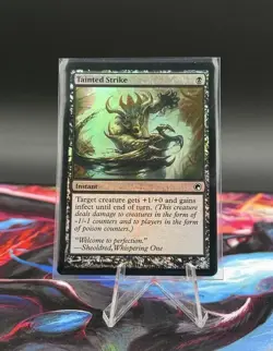 1 x FOIL Tainted Strike #80/249 MTG Scars of Mirrodin Common NM English - Image 1