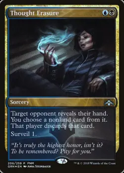 1x Thought Erasure (FOIL PROMO FNM) - LP - See Pic for Set - SPARROW MAGIC - Image 1