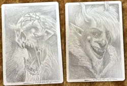 MTG Artist Proof AP Valki, God of Lies / Tibalt, Cosmic Impostor / JEFF MIRACOLA - Image 1