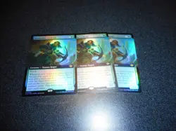 4x Freestrider Lookout - Outlaws of Thunder Junction (OTJ) EXTENDED FOIL NM - Image 1
