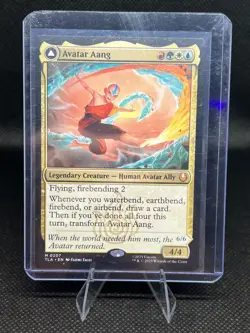 MTG Avatar The Last Airbender: Avatar Aang #207, Mythic Regular - Image 1
