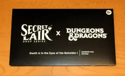 SECRET LAIR x DUNGEONS & DRAGONS: DEATH IN EYES OF BEHOLDER I - MTG-RAINBOW FOIL - Image 2