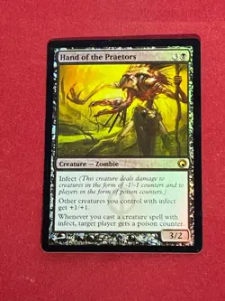 MTG FOIL Hand of the Praetors Scars of Mirrodin Magic the Gathering - Image 1