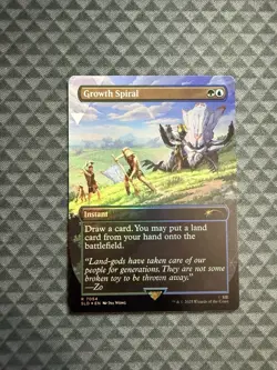 MTG Growth Spiral #7054 Rainbow Foil Rare Secret Lair Drop Series (SLD) - Image 1