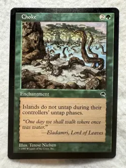 MTG - Choke - Tempest - NM - Never Played - Free Shipping! - Image 1