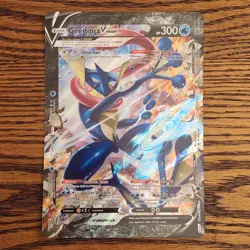 Jumbo Greninja V-UNION SWSH157 NM Oversized Topper 2021 Pokemon 155-158 M Promo - Image 2