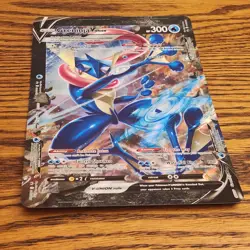 Jumbo Greninja V-UNION SWSH157 NM Oversized Topper 2021 Pokemon 155-158 M Promo - Image 3
