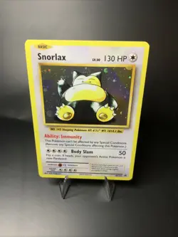Snorlax XY179 Black Star Promo Swirl Overhead Rare Evolutions Holo Pokemon TCG - Image 1