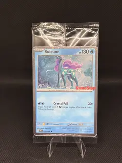 Pokemon Suicune 026/094 GameStop Stamped Promo Sealed Phantasmal Flames - Image 1