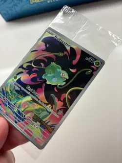 Bulbasaur 133/132 PROMO Stamped Pokemon Mega Evolution Holo Sealed NM - Image 3