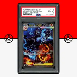 Pokemon PSA 10 Mega Charizard ex 110/080 Inferno X M2 SAR Special Art Japanese - Image 1