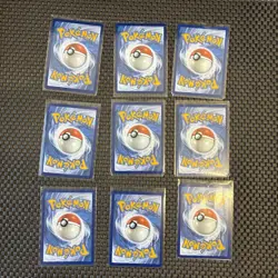 Pokemon Card Lot 9 Cards - Image 2