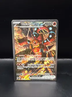 Pokemon TCG Volcanion EX Special Illustration Rare Card 182/159 Journey Together - Image 3
