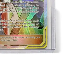Pokemon Sun & Moon Cosmic Eclipse Red & Blue Tag Team 234/236 Rare Holo Card, NM - Image 5