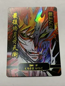 Ichigo Kurosaki Bleach Manga Style ACG Goddess Story Card Holo Anime Hot Reaper - Image 1
