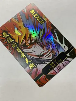 Ichigo Kurosaki Bleach Manga Style ACG Goddess Story Card Holo Anime Hot Reaper - Image 4
