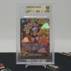 BGS 10 PRISTINE Jewelry Bonney SP #ST02-007 Two Legends English One Piece Cards - Image 1
