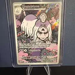 Houndstone 145/132 - Mega Evolutions Illustration Rare Pokemon TCG - NM Card - Image 1