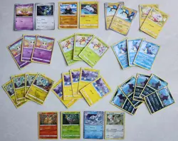 New 2022-2023 McDonald's Happy Meal TCG Pokemon Cards LOT 35 set (4 HOLO CARDS) - Image 1