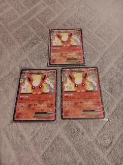 Flareon EX RC6/RC32 Radiant Collection Holo Card Lightly Played - Image 1