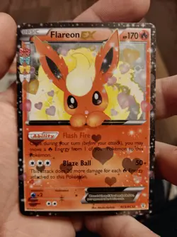 Flareon EX RC6/RC32 Radiant Collection Holo Card Lightly Played - Image 2