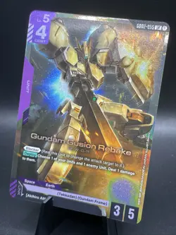 Gundam Card Game Gundam Gusion Rebake GD02-055 LR Dual Impact Unit ?? - Image 1