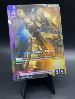 Gundam Card Game Gundam Gusion Rebake GD02-055 LR Dual Impact Unit ?? - Image 2