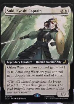 Suki, Kyoshi Captain #175 Avatar: The Last Airbender Extended Art Regular Rare - Image 1