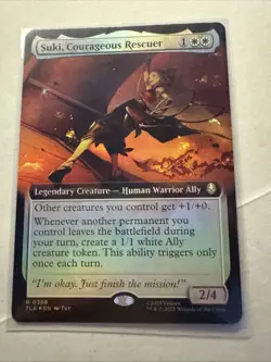 Suki, Courageous Rescuer (Foil) 0037 - Avatar: The Last Airbender - Image 1