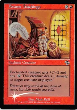Arcane Teachings *FOIL Common* Magic MtG x1 Judgment SP - Image 1