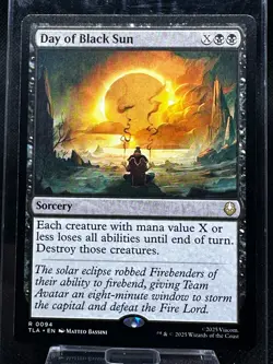 Day Of Black Sun #0094 MTG Avatar: The Last Airbender Magic The Gathering - Image 1