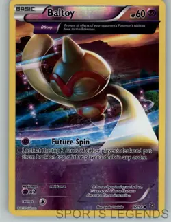 2015 pokemon Ancient Origins reverse holo Baltoy 32/98 - Image 1