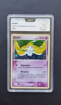 Carte Pokemon Printline Jirachi 97/95 Holo - Team Magma VS Team Aqua - FR PCA 7 - Image 1