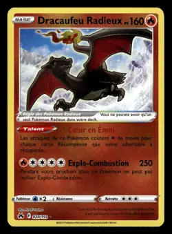 Carte Pokemon Dracaufeu Radieux 020/159 Zenith Supreme EB12.5 Fr - Image 1