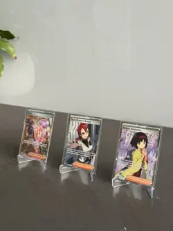 Pokemon TCG Full Art Trainer Bundle Tulip SIR/Rocket’s Ariana/Erika’s Invitation - Image 1