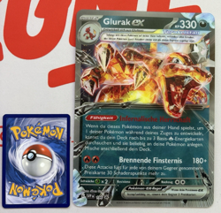 Pokemon Glurak EX Jumbo Promo deutsch XXL Oversize Wackelbild SVP 196 - Image 1