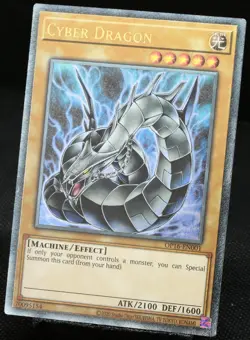 Yu-Gi-Oh! Cyber Dragon OP16-EN001 Ultimate Rare [NM-M] OTS Tournament | EN 2021 - Image 3