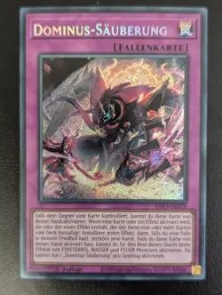 Dominus-Sauberung INFO-DE078 Secret Rare DE NM YUGIOH - Image 1