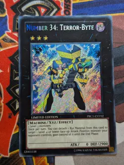 Number 34: Terror-Byte Secret Rare PRC1-ENV02 Limited Edition - VLP - Image 1
