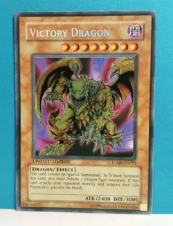 Victory Dragon JUMP-EN011 Shonen Limited Edition Promo Ultra Rare YuGiOh - Image 1