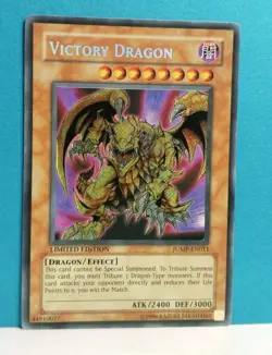Victory Dragon JUMP-EN011 Shonen Limited Edition Promo Ultra Rare YuGiOh - Image 4