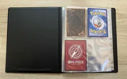 Ultra Pro album raccoglitore per carte pokemon yu gi oh one piece nero 4 tasche - Image 2