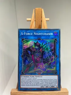 S-Force Nightchaser - Super Rare 1st Edition CYAC-EN050 - NM - YuGiOh - Image 1