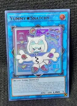 Yu-Gi-Oh! Yummy Snatchy *ULTRA RARE* JUSH-EN022 1st Edition NM/M - Image 1