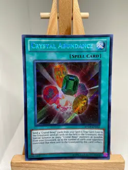 Crystal Abundance - Secret Rare RYMP-EN051 - NM - YuGiOh - Image 1